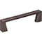 Jeffrey Alexander 96 mm Center-to-Center Brushed Oil Rubbed Bronze Square Boswell Cabinet Pull 177-96DBAC - alternate 1